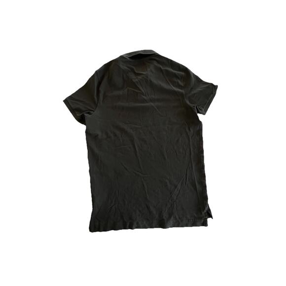 Lot Of 2 Abercrombie Fitch Polo & V Neck T-shirt Moose Mens Size Large Black - Picture 4 of 11